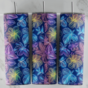 Neon Tropicals Tumbler