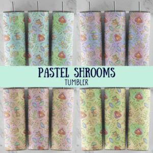 Pastel Shrooms Tumbler