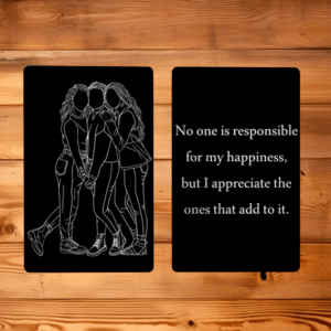 Add to my Happiness Metal Memento Card