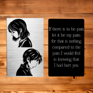 Be My Pain Metal Memento Card