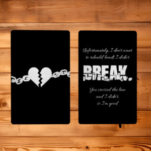 Bonds I Didn't Break Metal Memento Card