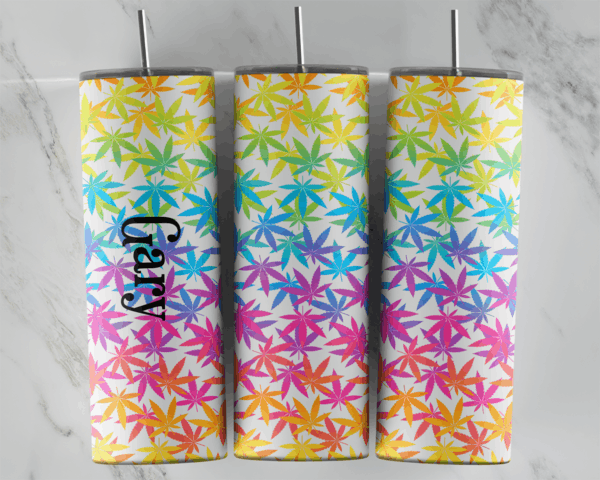 Rainbow 420 Tumbler - Image 2