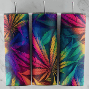 Colorful Cannabis Tumbler