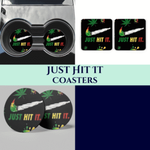 Just Hit It Coasters
