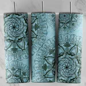 Multi Cuss Mandala Tumbler