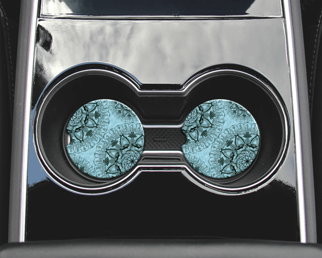 Multi Cuss Mandala Coasters - Image 2