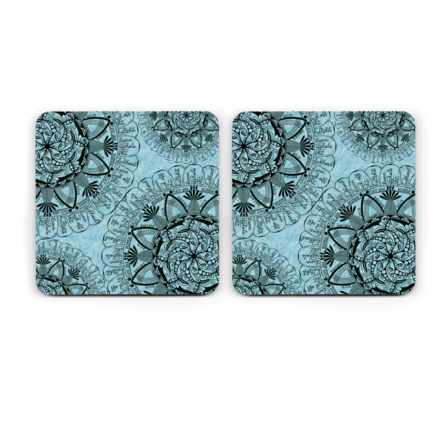 Multi Cuss Mandala Coasters - Image 5
