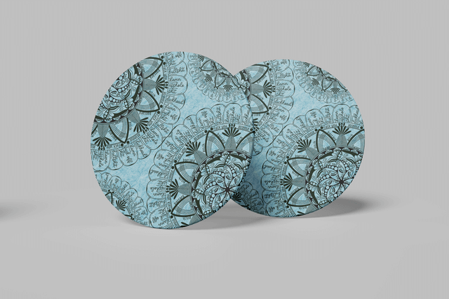 Multi Cuss Mandala Coasters - Image 4