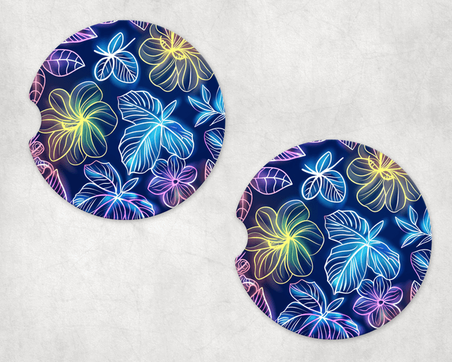 Neon Tropicals Coasters - Image 3