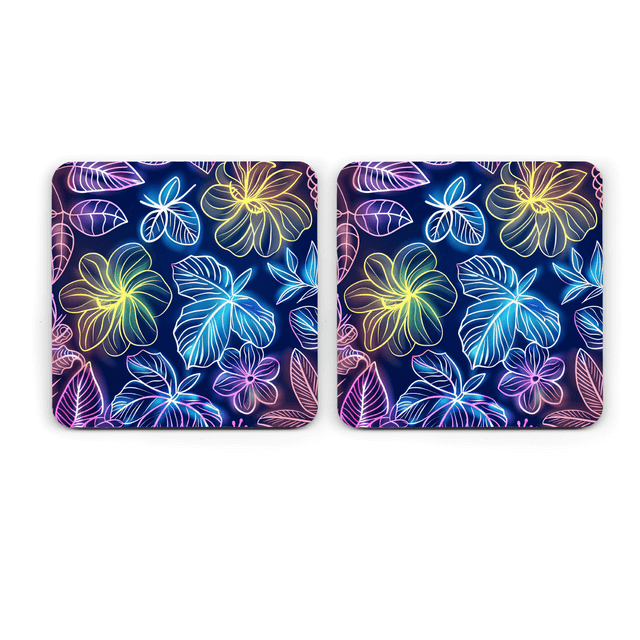 Neon Tropicals Coasters - Image 5