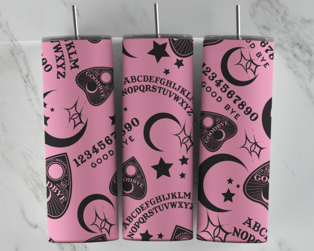 Pink Ouija Tumbler