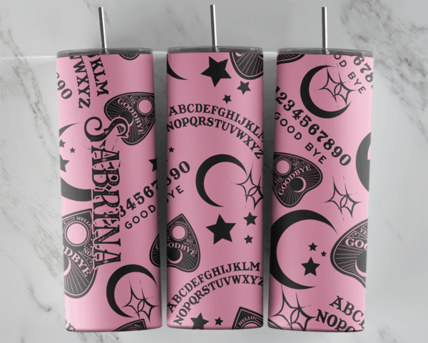 Pink Ouija Tumbler - Image 3