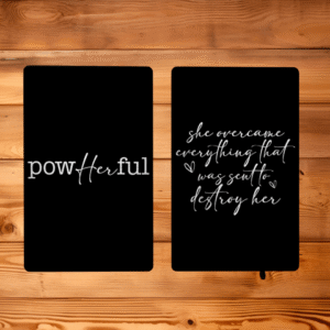 powHerful Metal Memento Card