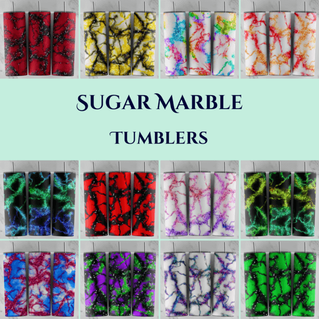 Sugar Marble Tumbler