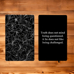 Truth Does Not Mind Metal Memento Card