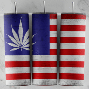 Weed Flag Tumbler