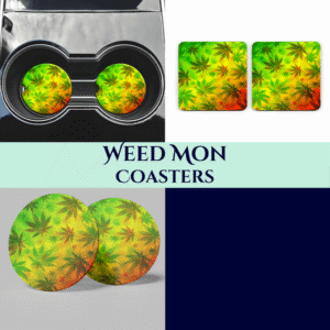 Weed Mon Coasters