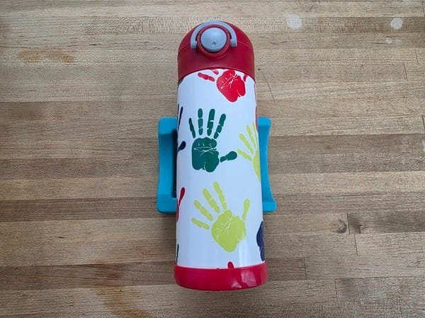 Colorful Hand Prints Kids Sports Water Bottle Tumbler