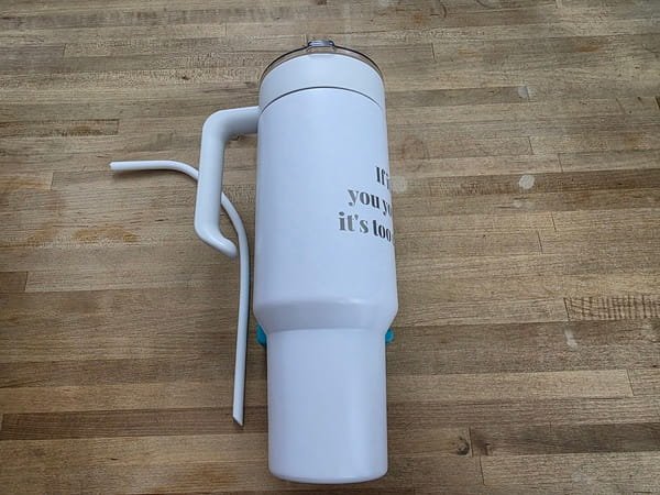 Costs You Your Peace 40oz Engraved Tumbler - Image 4