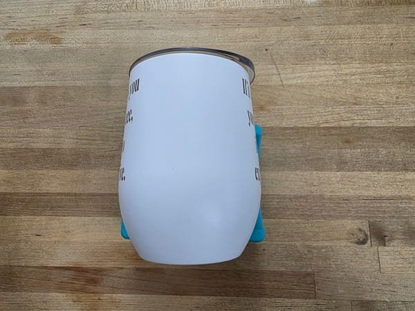 *MISFIT* Costs You Your Peace Engraved Wine Tumbler - Image 2